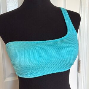Aerie One Strap Bandeau Bikini Top
